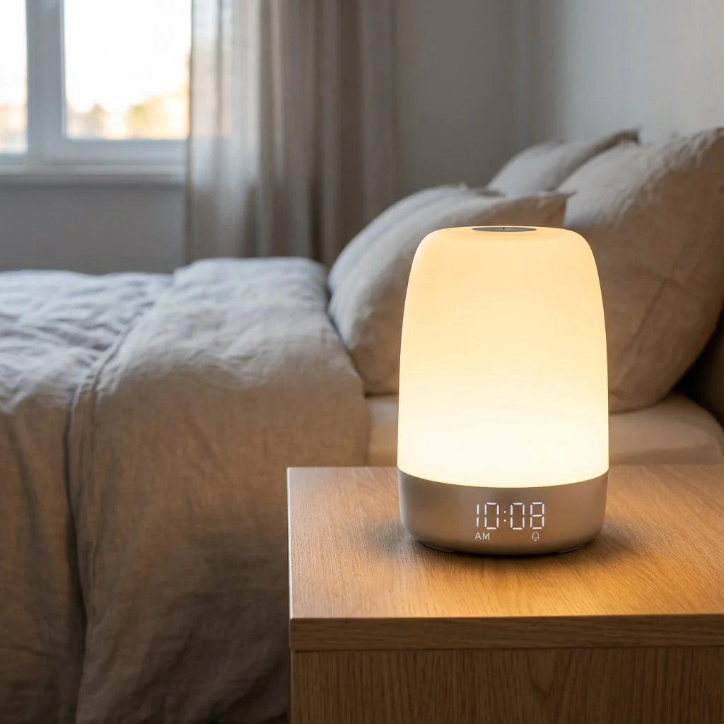 Sonnenaufgangs-Simulationswecker Lampe – Wakelette
