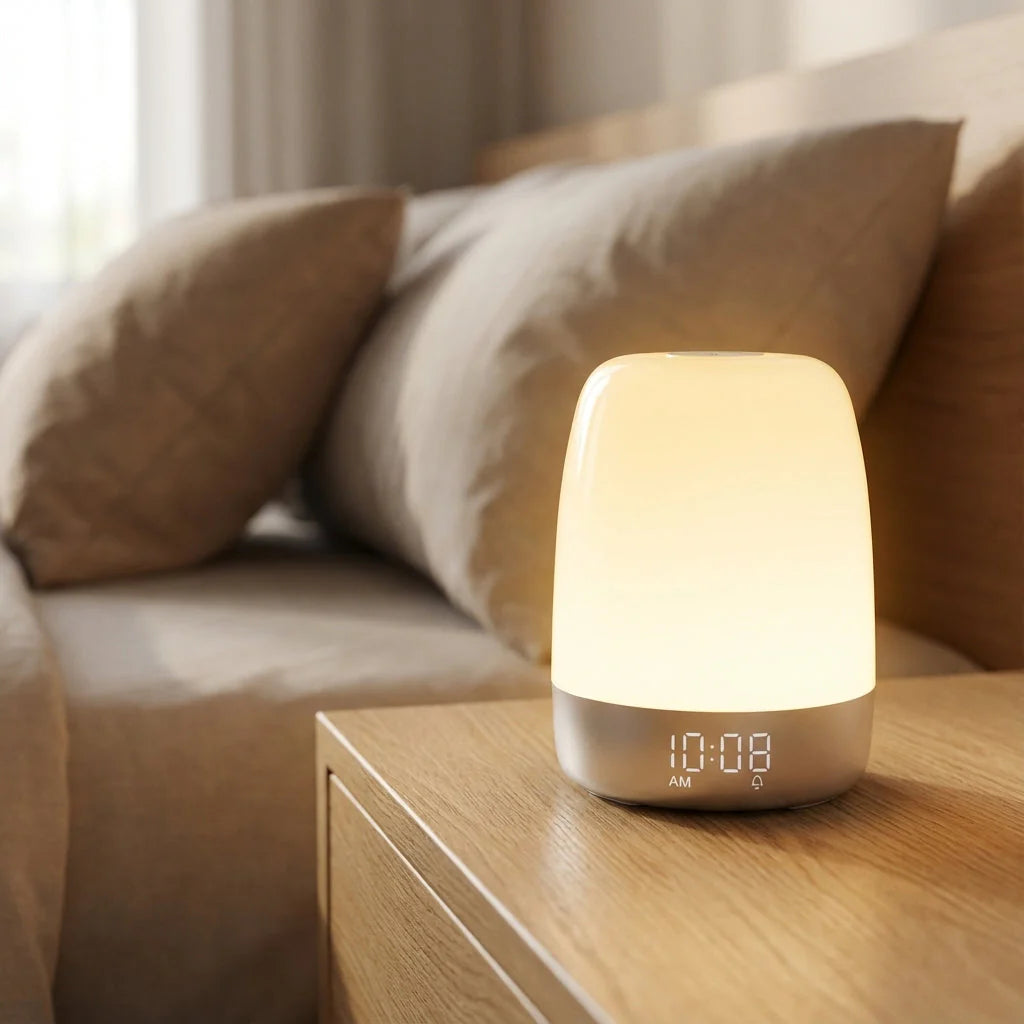 Sonnenaufgangs-Simulationswecker Lampe – Wakelette